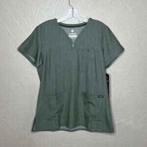 ADAR PRO Heather collection women’s scrub shirt size medium